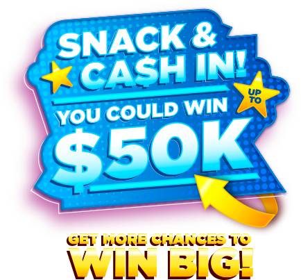 Main text of the contest, saying that you could win up to $50,000.
